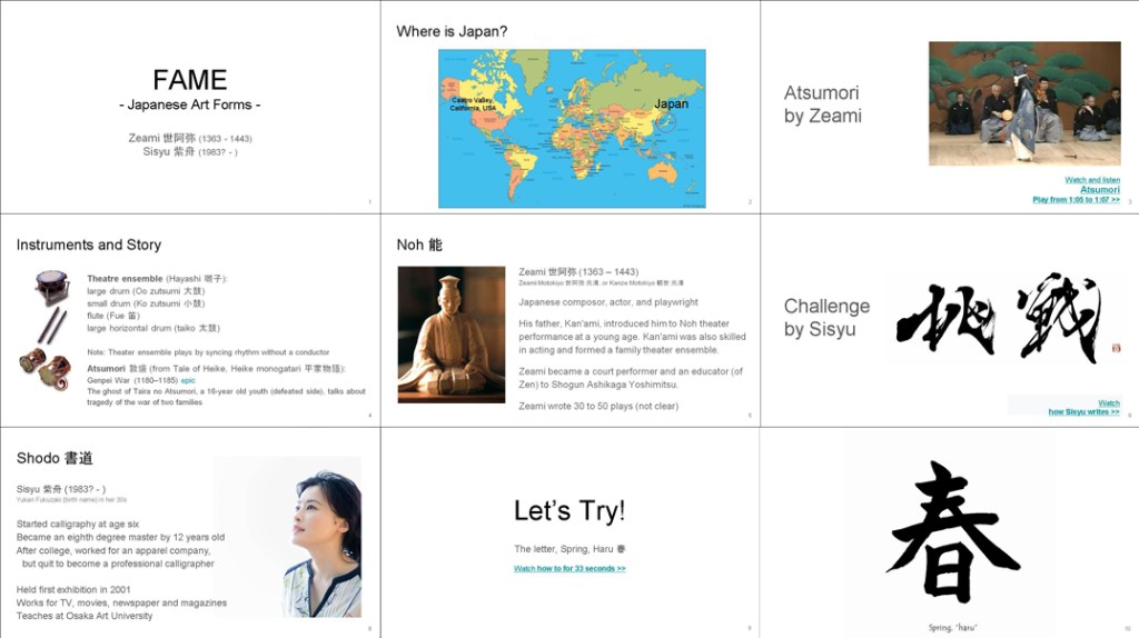 educational presentation