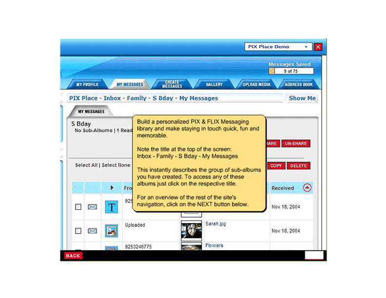 Verizon Wireless web site