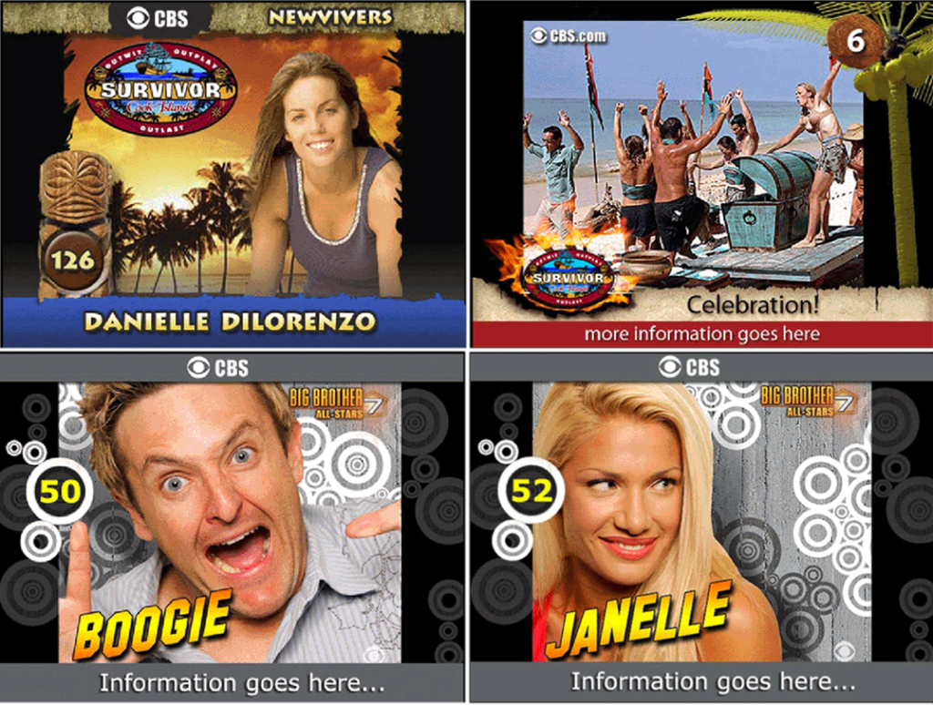 Colombia Broadcasting Services game web site